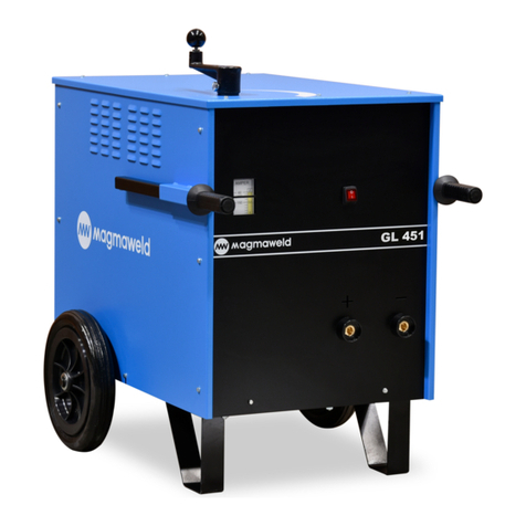 Magmaweld GL 451 user manual