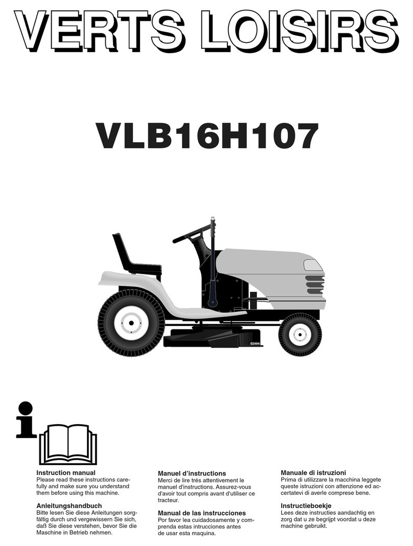 Verts Loisirs VLB16H107 User manual Verts Loisirs VLB16H107 User manual