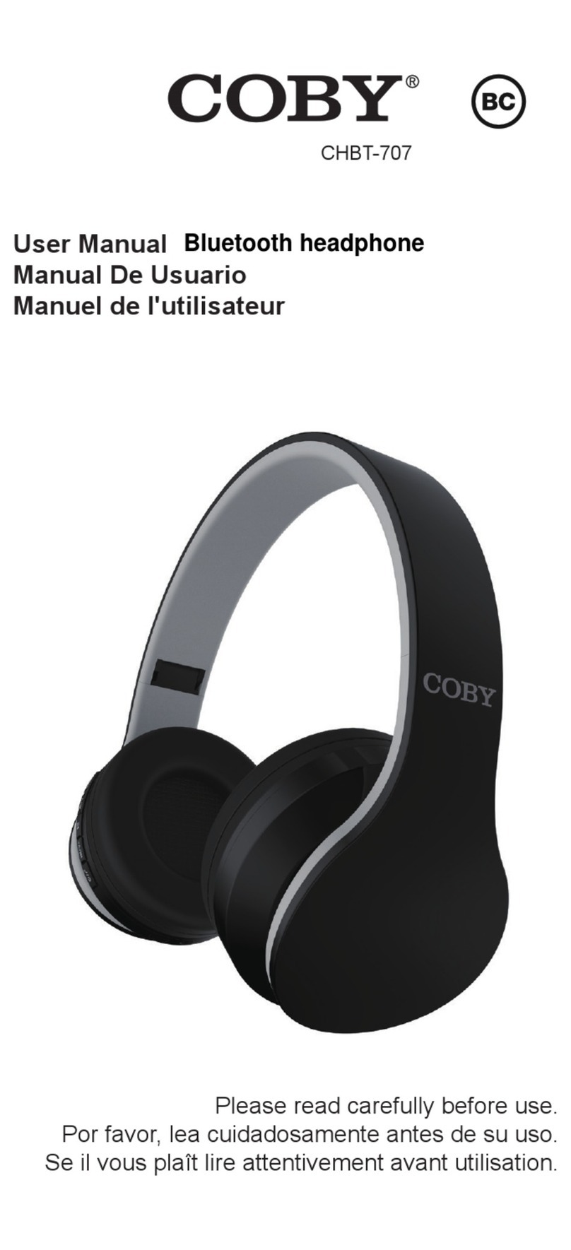 Coby CHBT-707 user manual