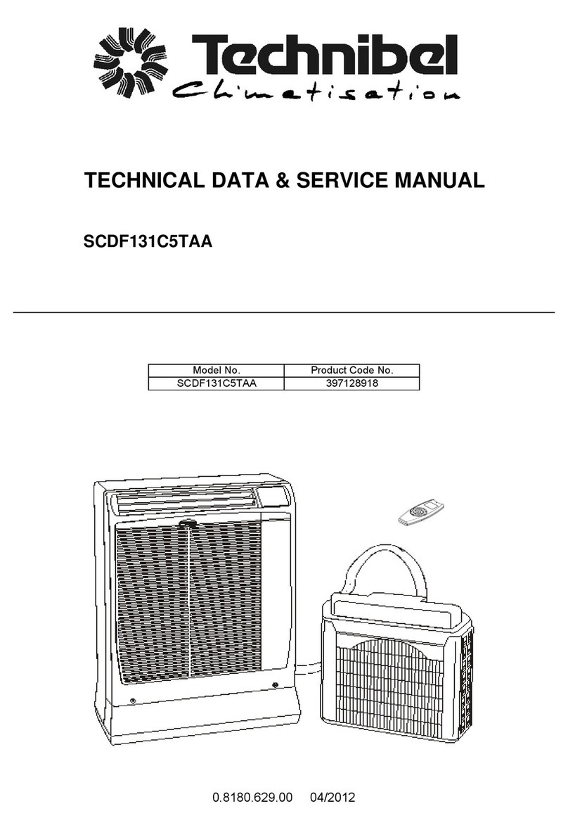 Technibel Climatisation SCDF131C5TAA Manual