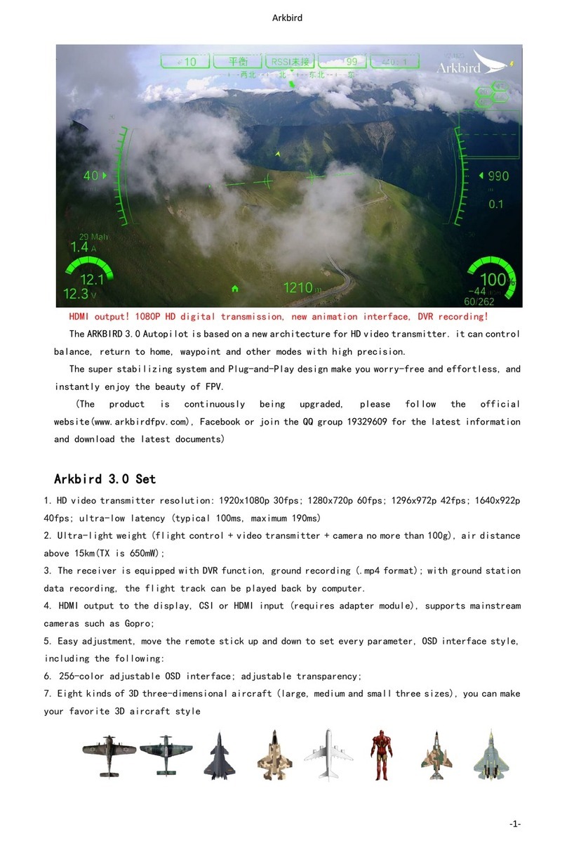 Arkbird 3.0 manual