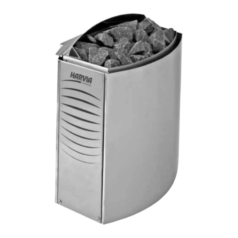 Harvia BC60 Instructions for installation and use