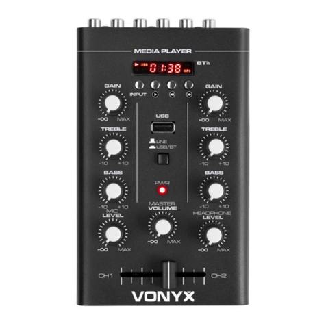 Vonyx STM500BT User manual