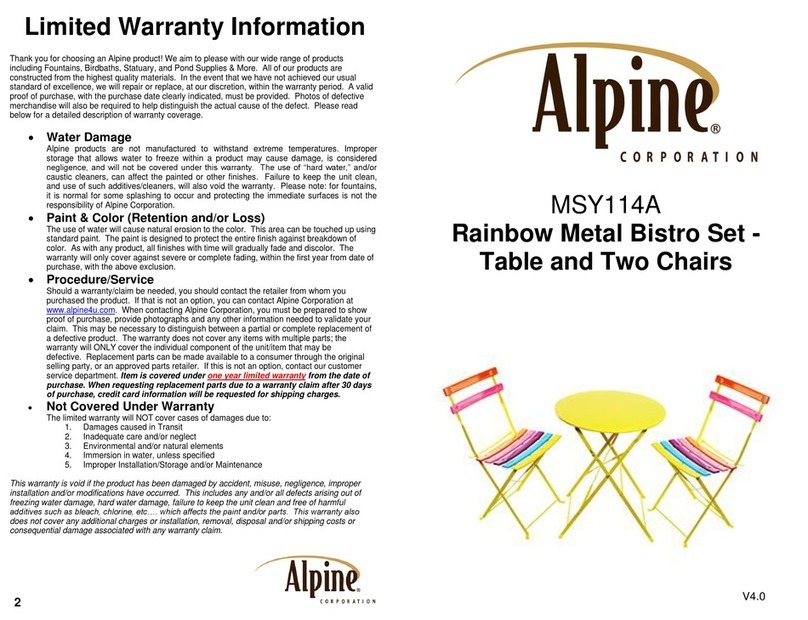 Alpine MSY114A quick start guide