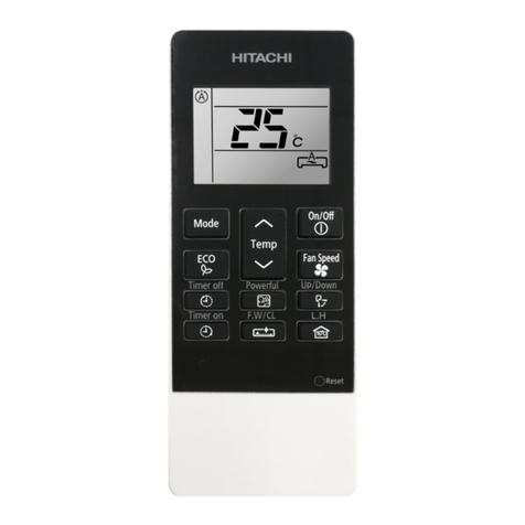 Hitachi RAR-7PE1 manual