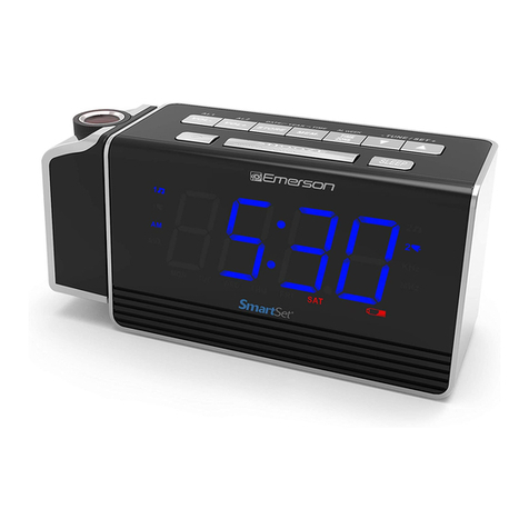 Emerson SmartSet ER100103 User manual