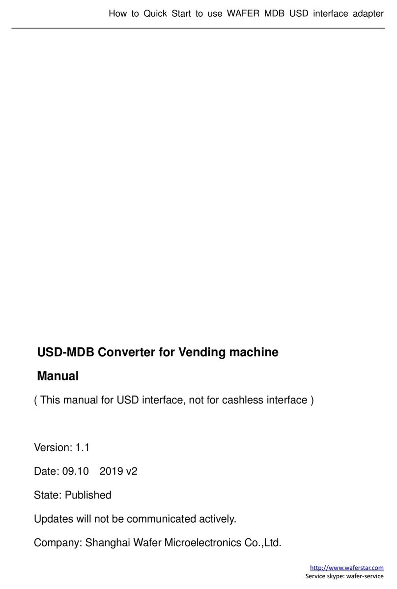 WAFER USD-MDB manual