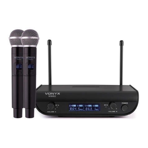 Vonyx WM82 Series User manual