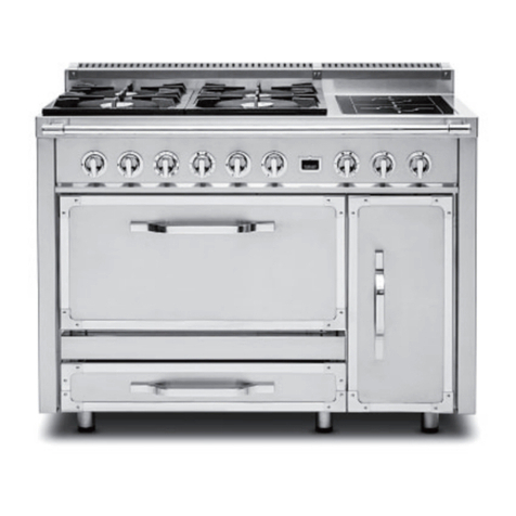 Viking Range Tuscany TVDR3614B Use & care manual