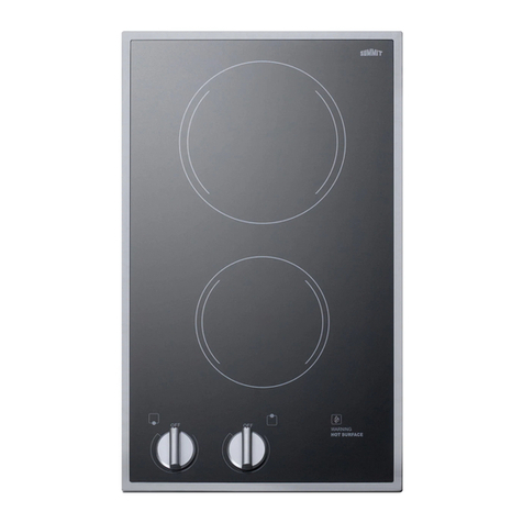 Summit CR2B22ST User manual