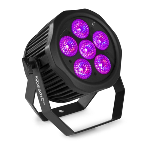 Beamz Pro WBP Series user manual