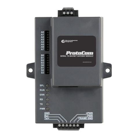 Electro Industries/GaugeTech ProtoCom Installation & operation manual