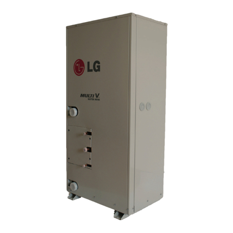 LG MULTI V WATER MINI Installation and operation manual