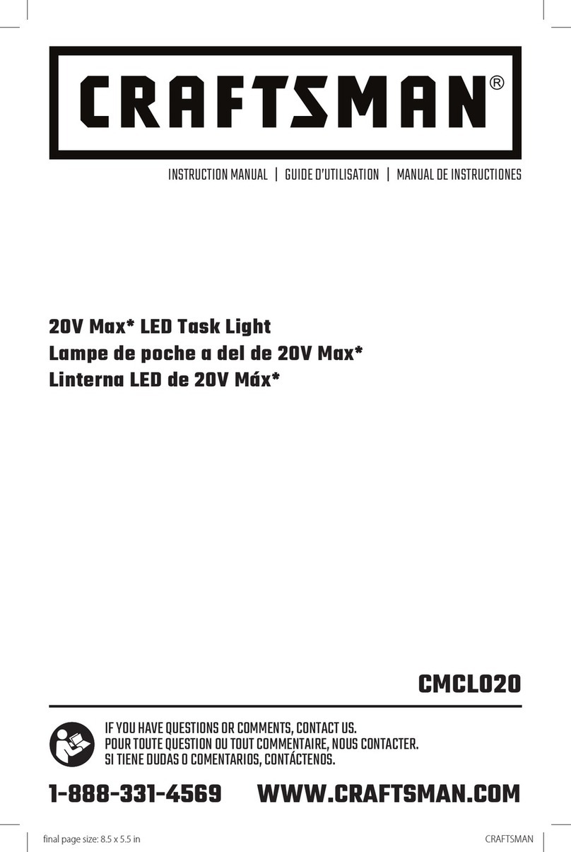 Craftsman CMCL020 User manual