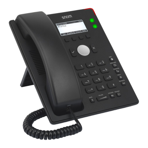 Snom D120 User manual