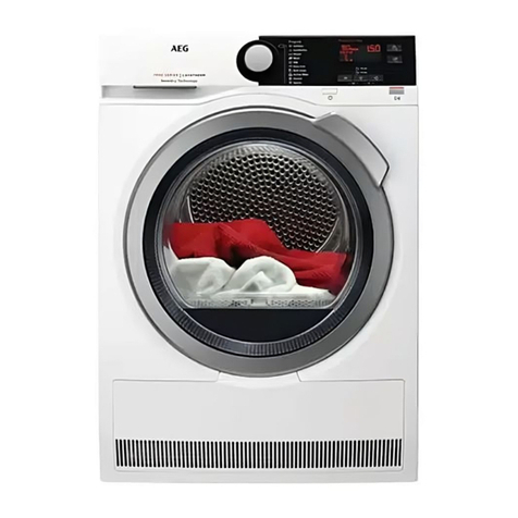 AEG LAVATHERM 7DBE38S user manual