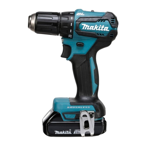 Makita DDF483RAJ User manual
