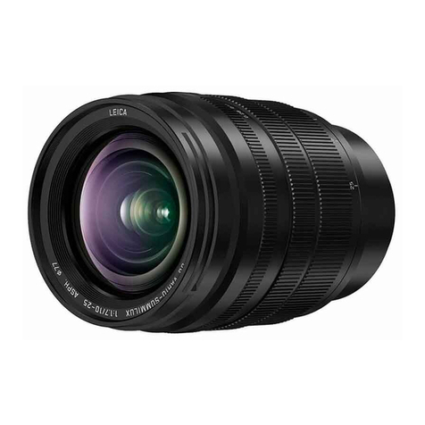Panasonic Lumix H-X1025 User manual