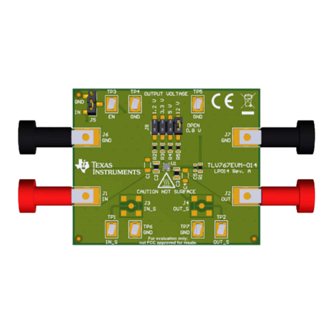 Texas Instruments TLV767EVM-014 User manual