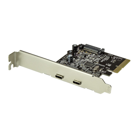 StarTech.com PEXUSB312C2 quick start guide