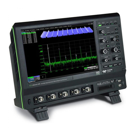Teledyne Lecroy HDO4000A User manual