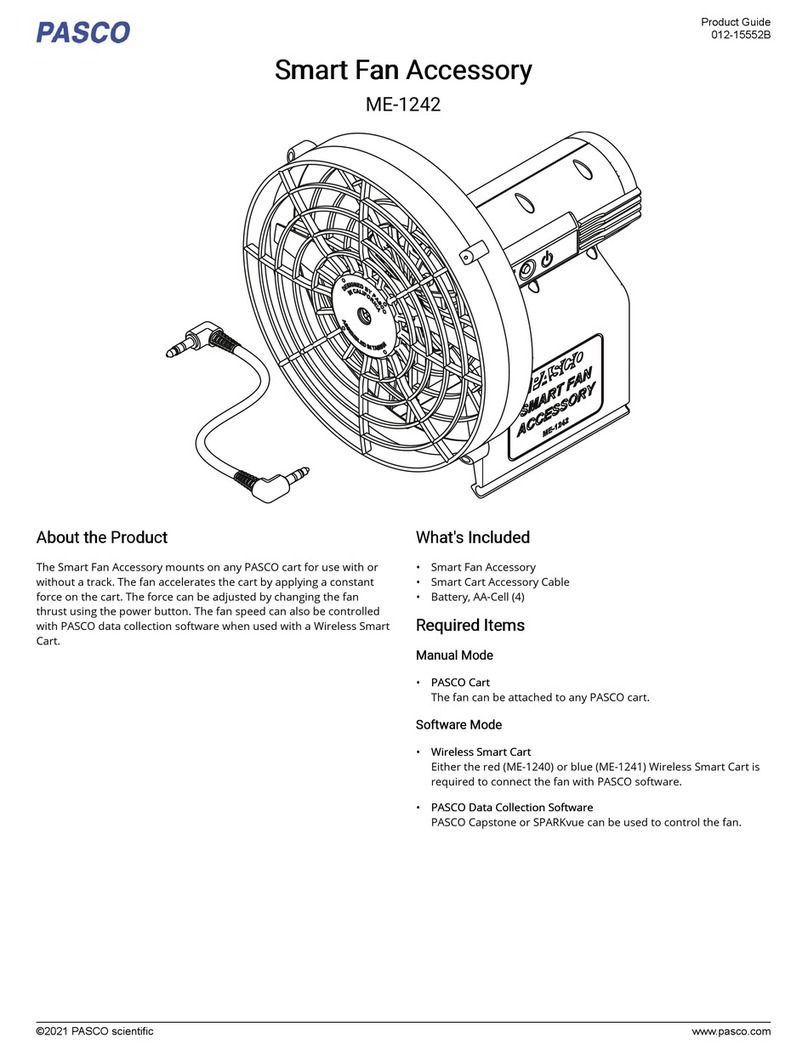 PASCO ME-1242 Product guide