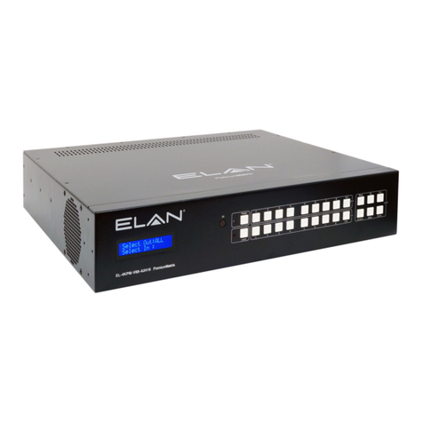 Elan EL-4KPM-V88-A2416 user manual