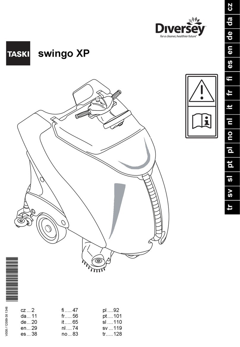 diversey Taski swingo XP CO75XP.2 manual