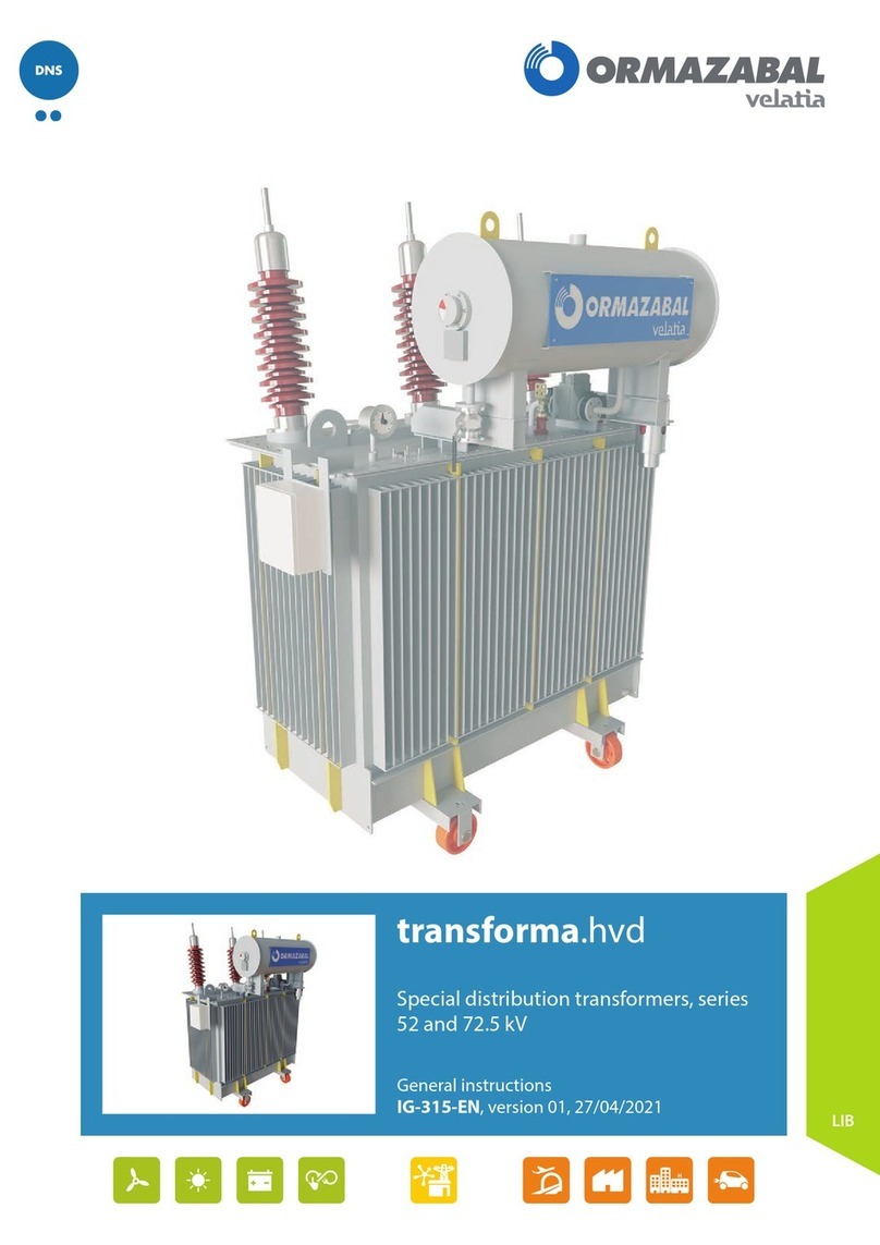 Ormazabal transforma.hvd Instruction manual