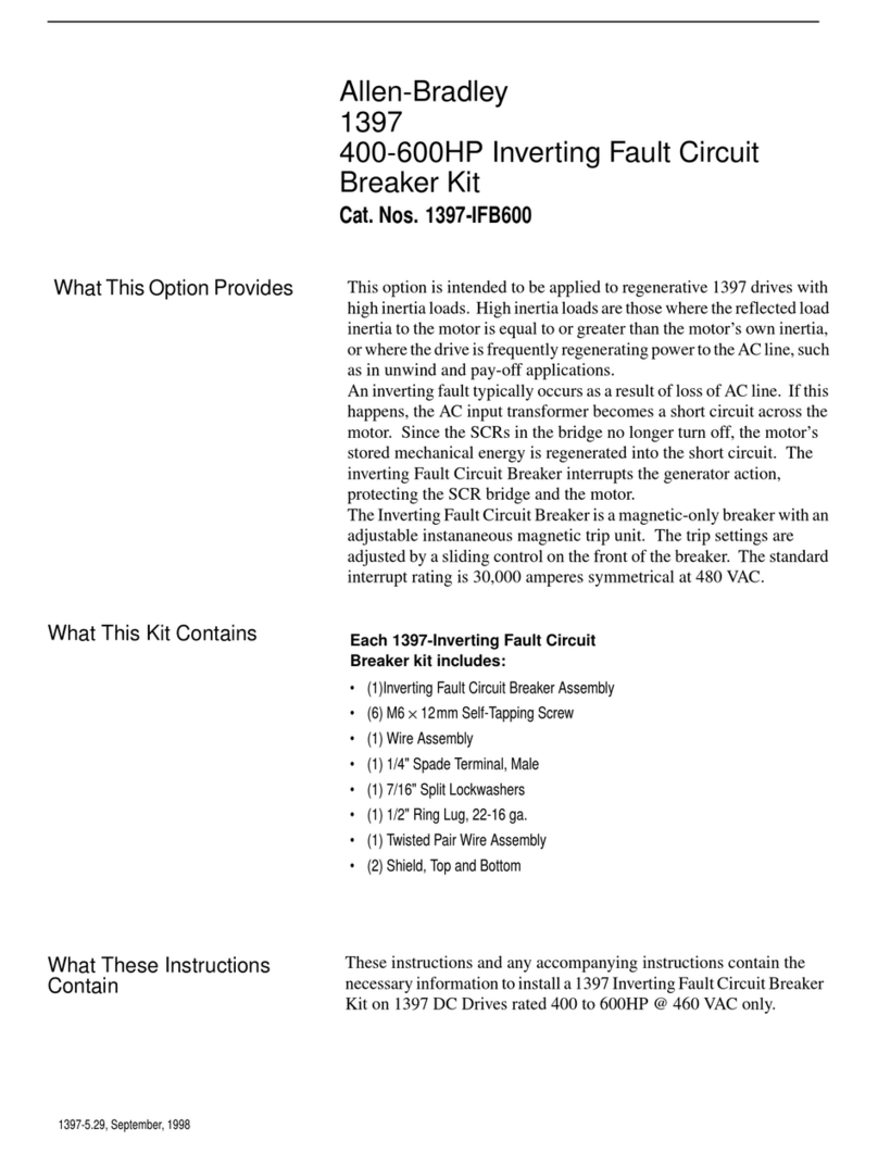 Rockwell Automation Allen-Bradley 1397 instructions