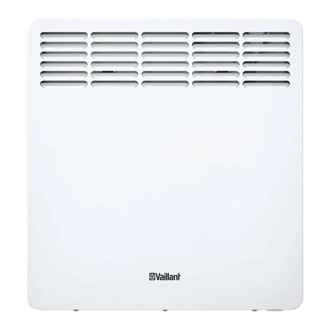 Vaillant 0010023955 quick start guide