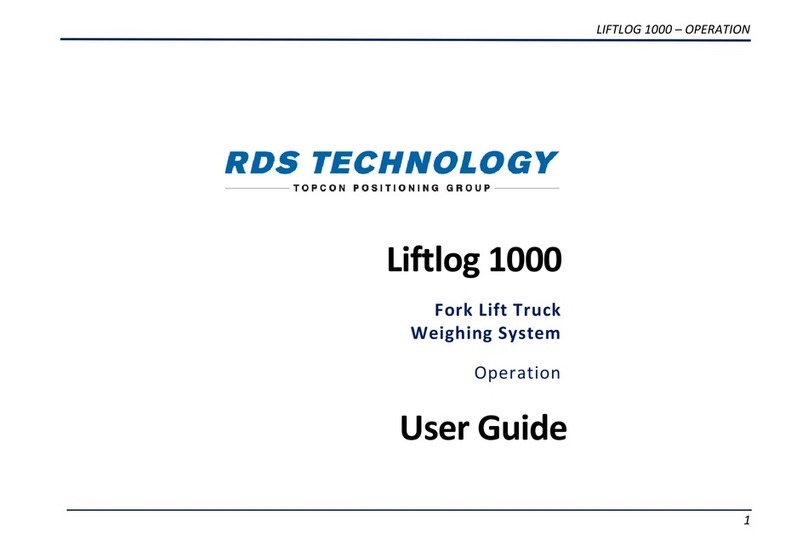 RDS Technology Liftlog 1000 user guide