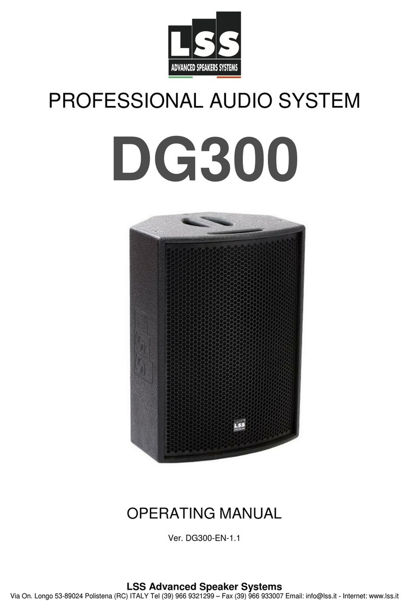 LSS DG300 operating manual