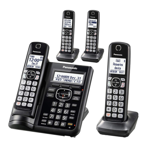 Panasonic KX-TGF540 Series operating instructions