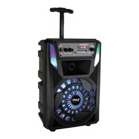 Pyle PPHP818B User manual