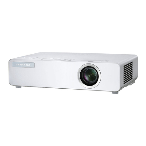 Panasonic PTLB80NTU - LCD PROJECTOR User manual