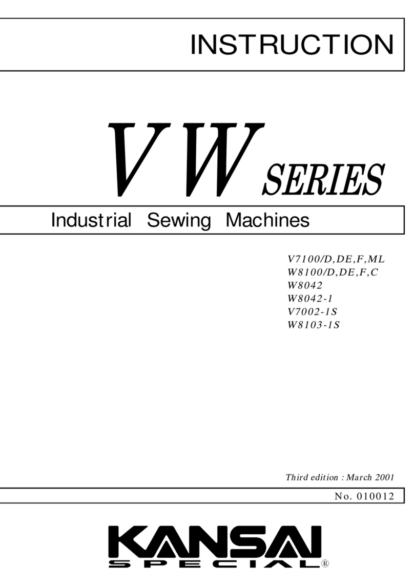 KANSAI SPECIAL V Series instructions