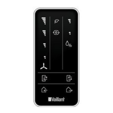 Vaillant VAZ RC operating instructions