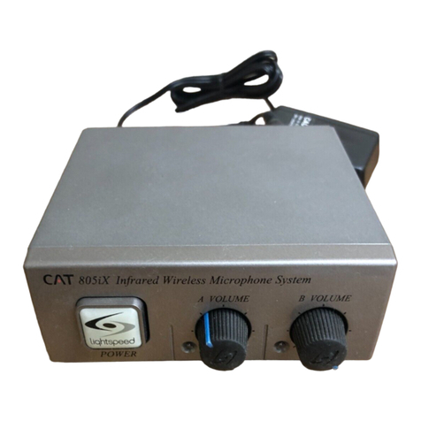 Lightspeed CAT 805iX User manual