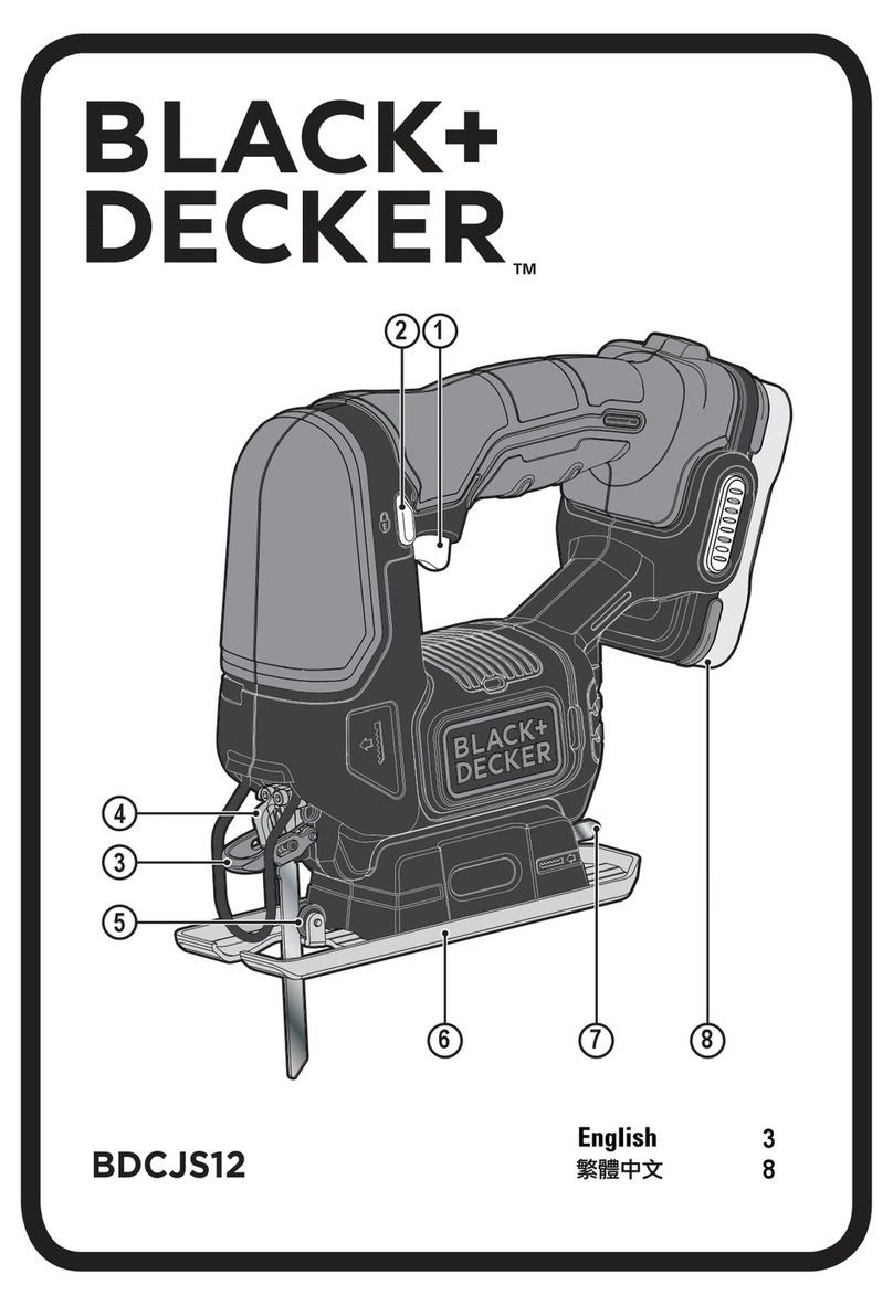 Black & Decker BDCJS12 User manual