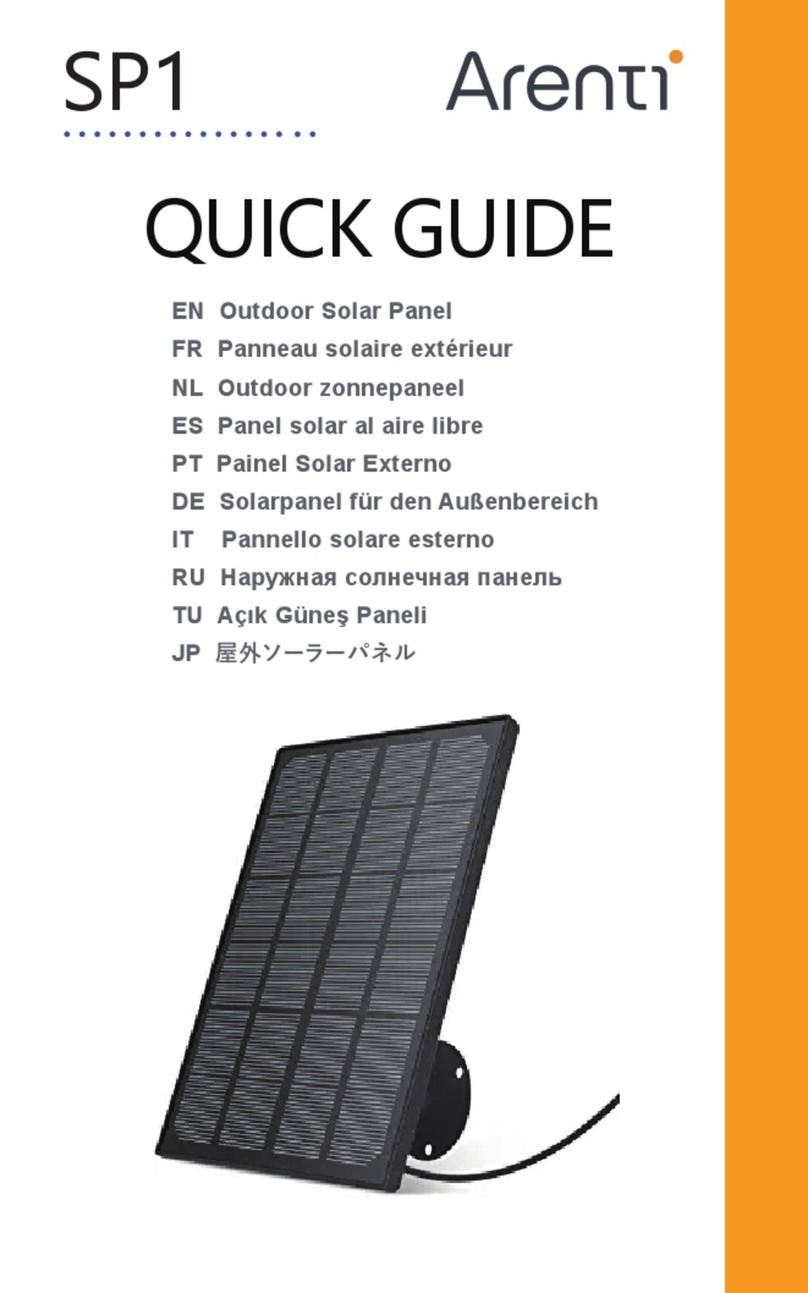 Arenti SP1 quick guide