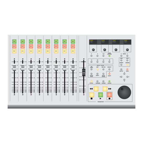 Focusrite Logic Pro Control surface manual