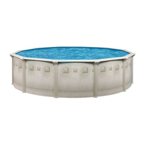 Aquarian Pools Millenium PPMIL2452 Assembly instructions