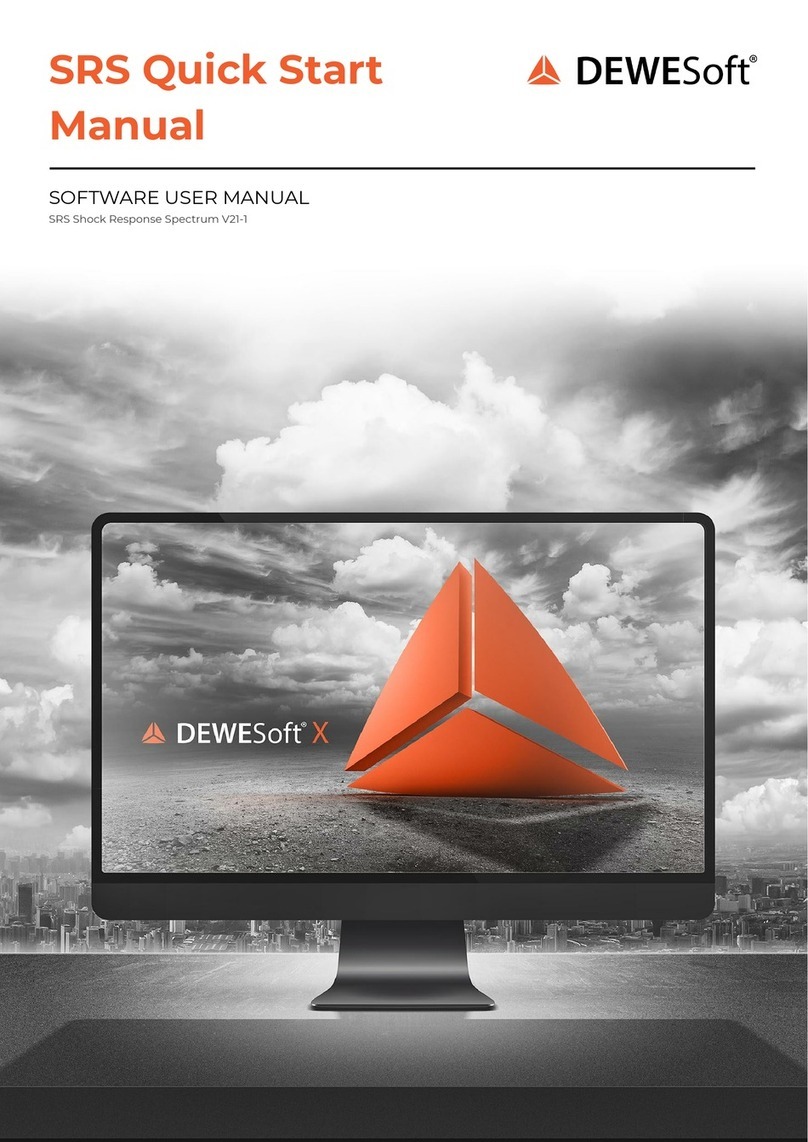 SRS Labs DEWESoft X Quick start manual