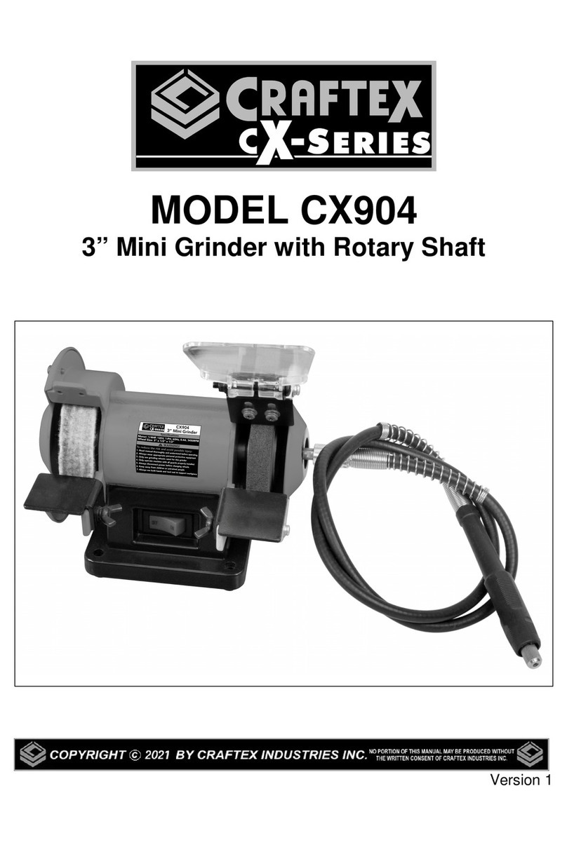 Craftex CX904 User manual