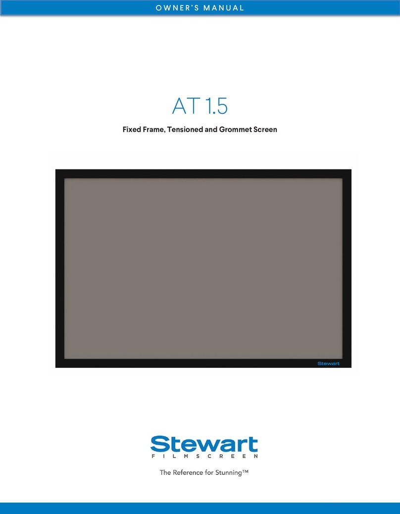 Stewart Filmscreen AT 1.5 User manual