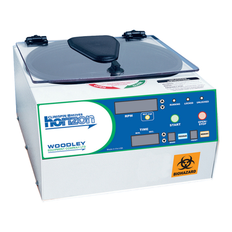Woodley Clinispin Horizon 853VES User manual