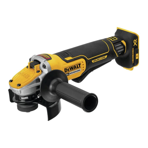 DeWalt Max DCG415 instruction manual