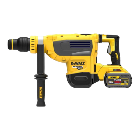 DeWalt Flexvolt DCH733 Manual