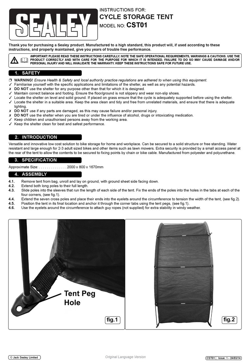 Sealey CST01 User manual